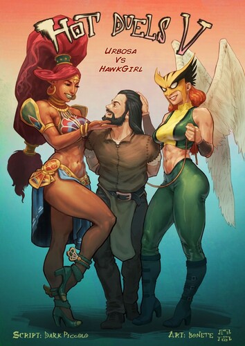 Bonete - Hot Duels V (Urbosa vs Hawkgirl) Porn Comic