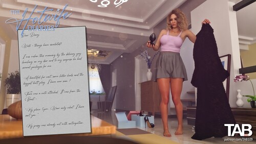 Tab109 - Hotwife Diaries - Slut Training 3D Porn Comic