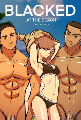 Illustravitor - Blacked at the Beach Porn Comic