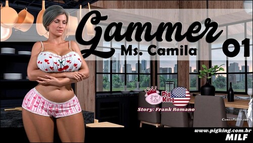 CrazyDad3D - PigKing - Gammer 17 - Ms. Camila 3D Porn Comic